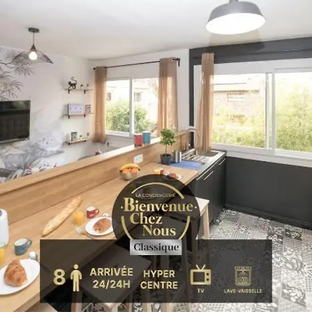 8 Pers 2 Douches Privatives Hypercentre Clermont-Ferrand